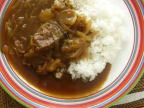 牛すね肉のカレーライス